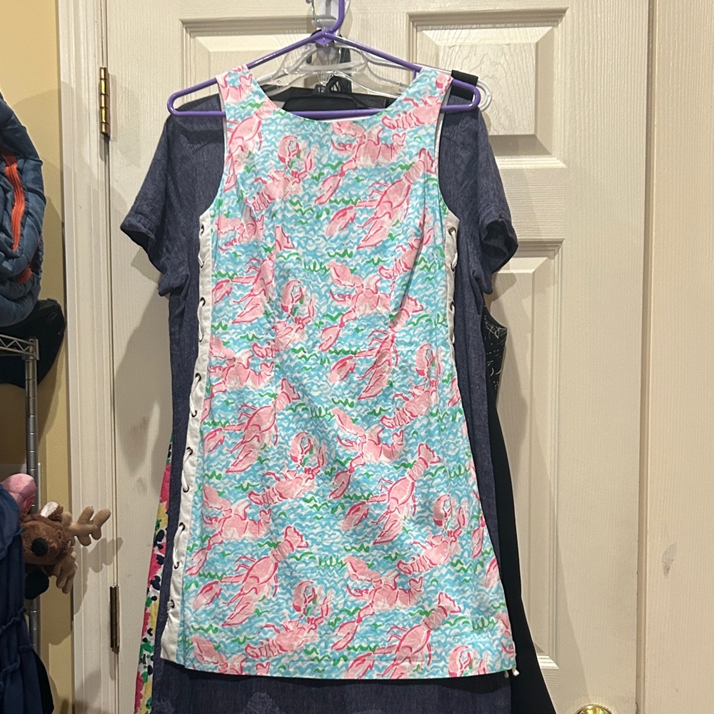Adorable Lilly Pulitzer Lobster Print Dress
